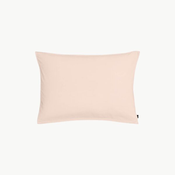 Frøya putevar i dus rosa steinvasket bomull 50x70 cm