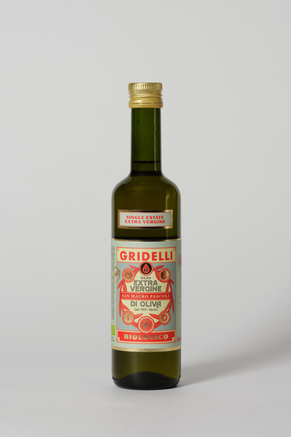 Ekstra virgin olivenolje Gridelli 500 ml biologico