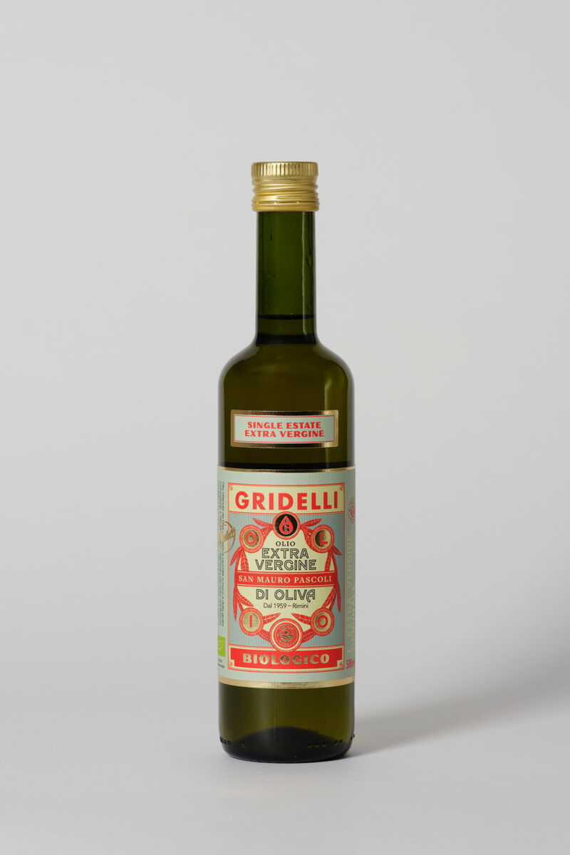 Ekstra virgin olivenolje Gridelli 500 ml biologico