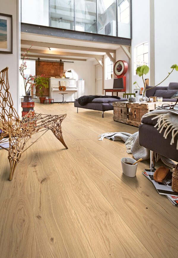 Parkett Eik Natur Lys Livlig 09023 – PD 400 – Naturlig Oljet