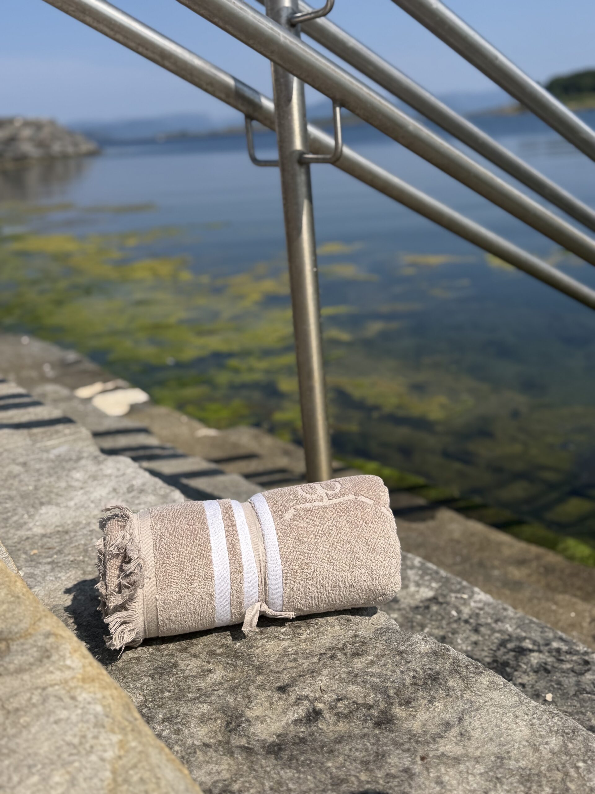 Halvor Bakke Mølen Håndklede 100x180 Pure Cashmere Beige - Bilde 4