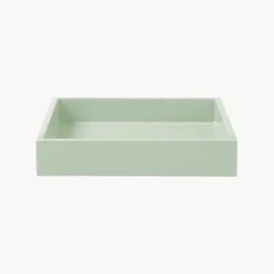 LUX Lakk Dekorasjonsbrett Pale Aqua – Friskt og elegant