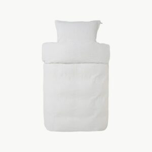 Høie Pure Krepp Hvitt Sengesett