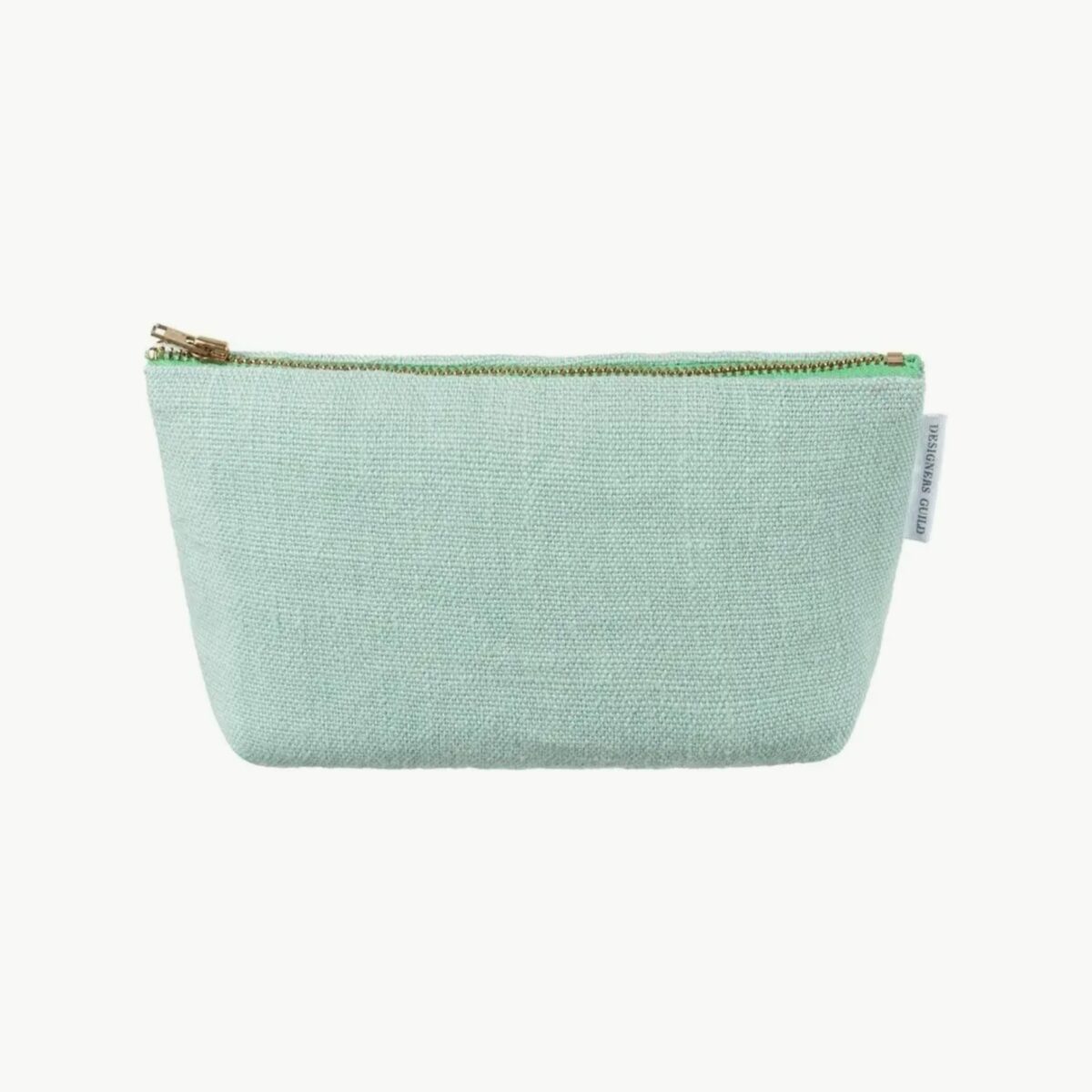 Brera Lino Eau de Nil Toalettmappe Small