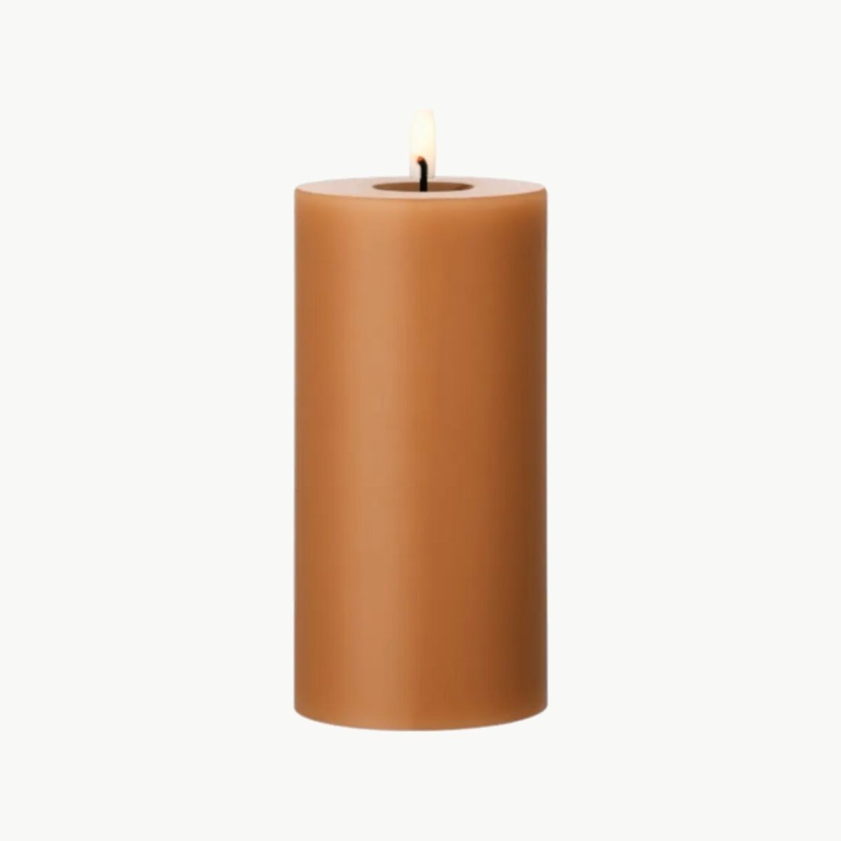 ester & erik LED Kubbelys Ø7,5cm x H15cm nr. 23 Raw Toffee