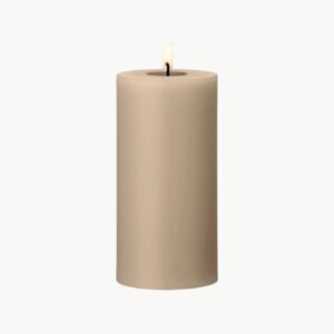 Ester & erik LED Kubbelys Ø7,5cm x H15cm nr. 18 Nougat Note