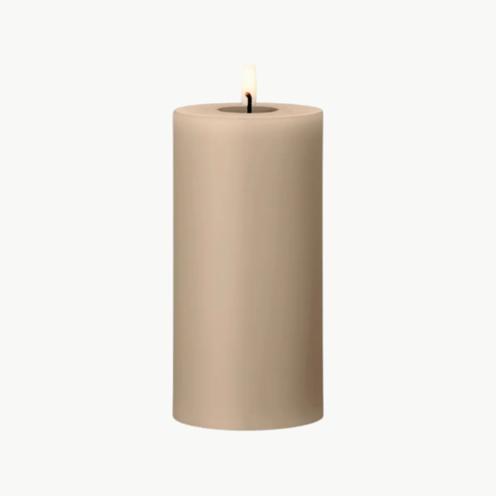 Ester & erik LED Kubbelys Ø7,5cm x H15cm nr. 18 Nougat Note