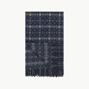 Pembroke Pledd Merinoull – Cobalt