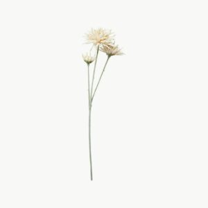Speedtberg - Kunstig Georgine hvit 66cm