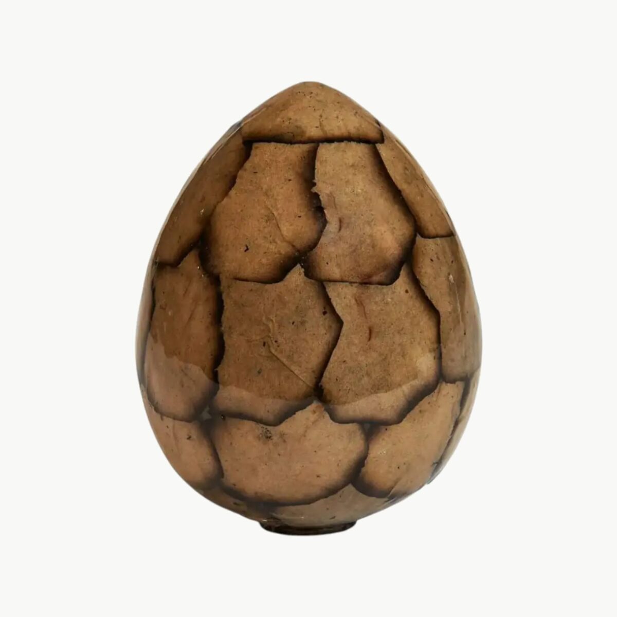 Dekorasjonsegg - Antikk Brun