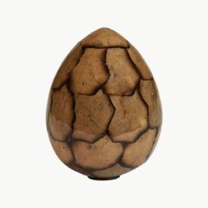 Dekorasjonsegg - Antikk Brun