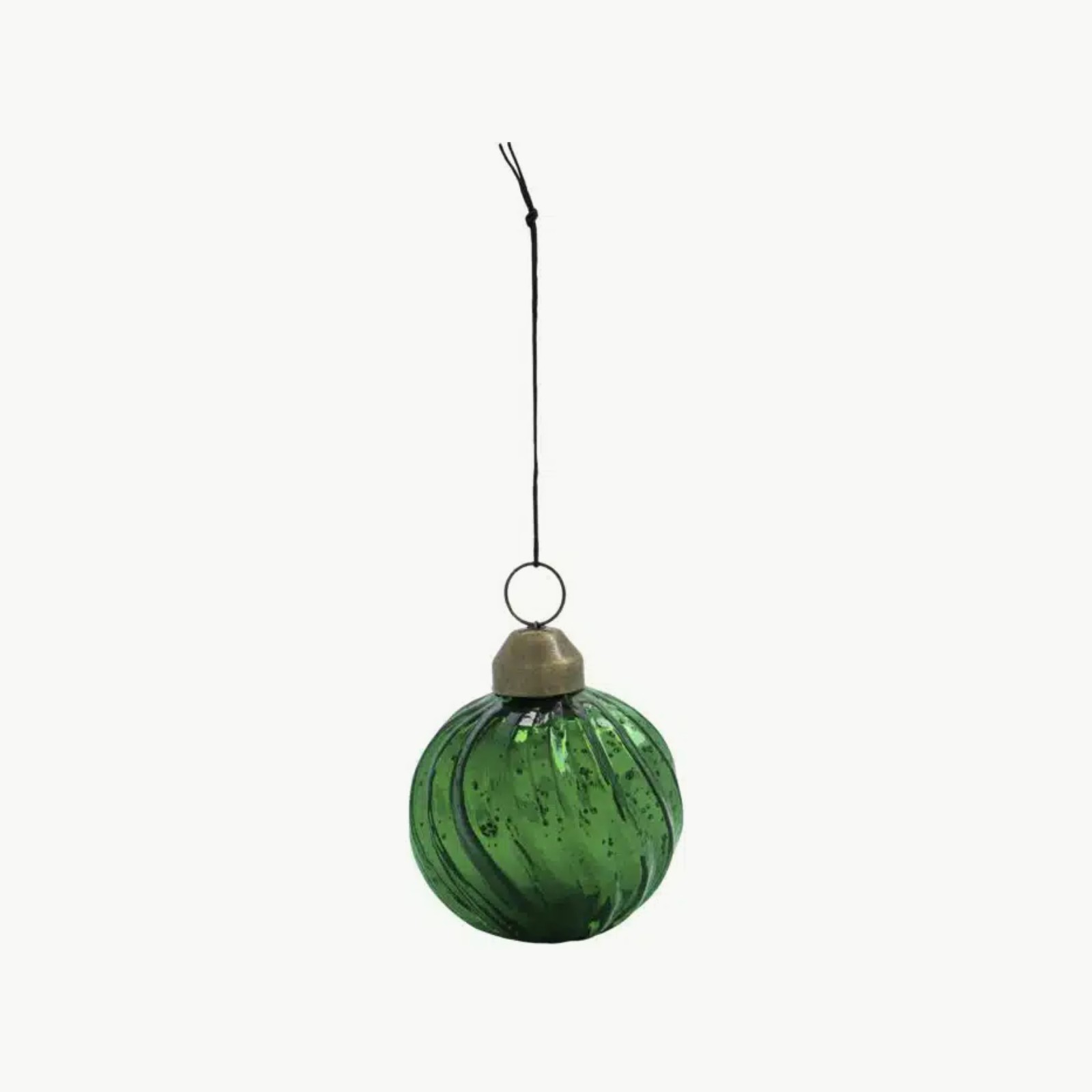 House Doctor Julekule Twist Grønn Ø8cm
