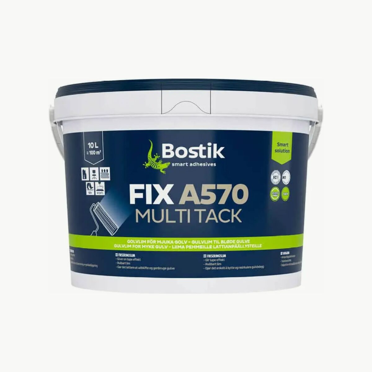 Bostik Fix A570 Multi Tack Til Teppeflis 10 Liter