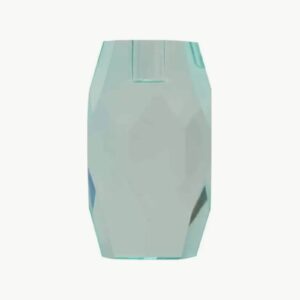C'est Bon Krystall Lysestake, Light Mint 12,5x5x7,5cm