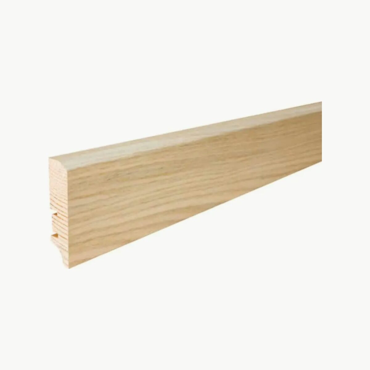 Saga fotlist glatt eik limestone/coco/ str.16x60x2200mm