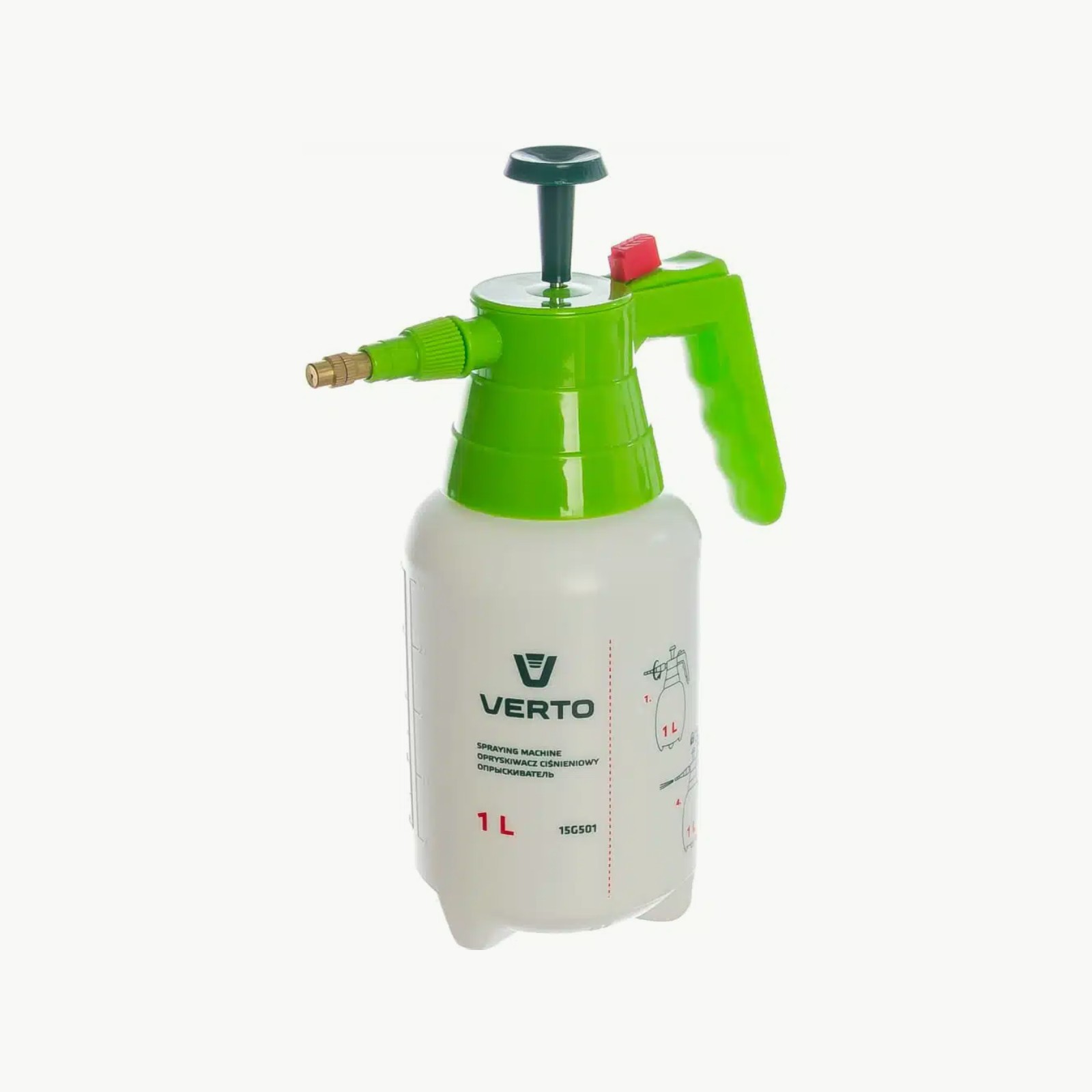 Trykksprøyte 1,5 liter Pumpekanne
