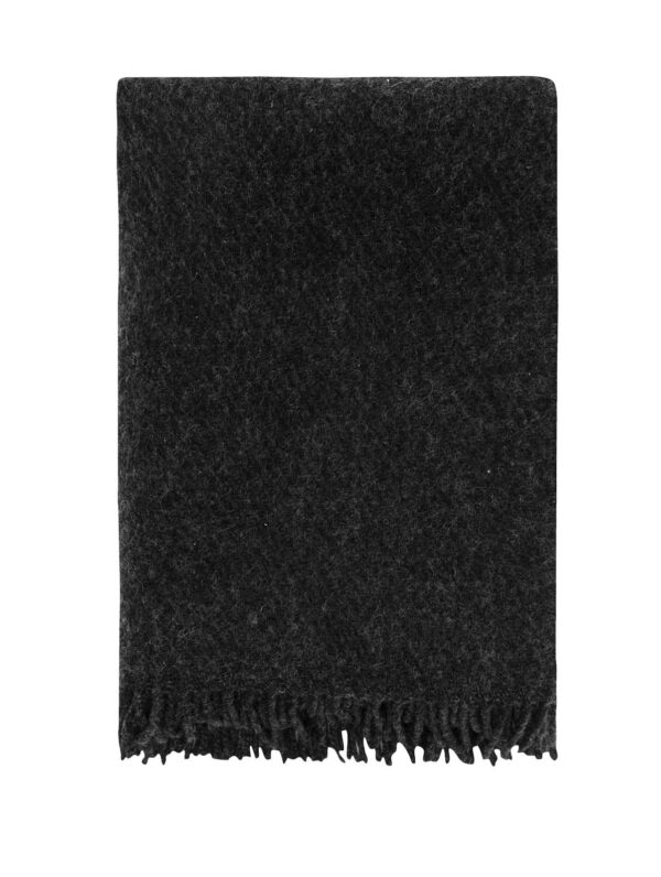 Falketind Ullpledd Koksgrå 120x180cm
