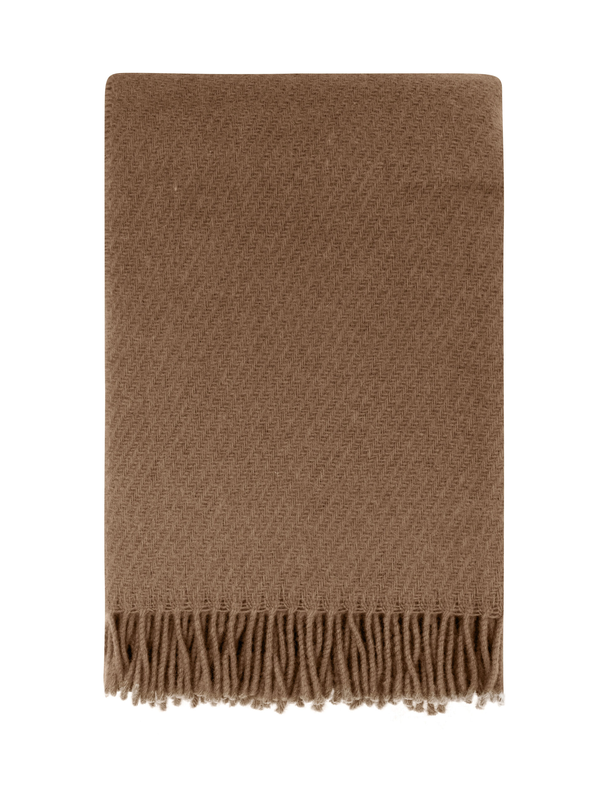 Falketind Ullpledd Lys Karamell 120x180cm - Bilde 2