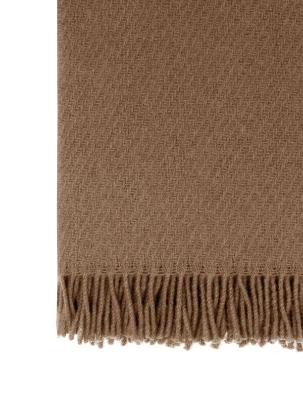 Falketind Ullpledd Lys Karamell 120x180cm