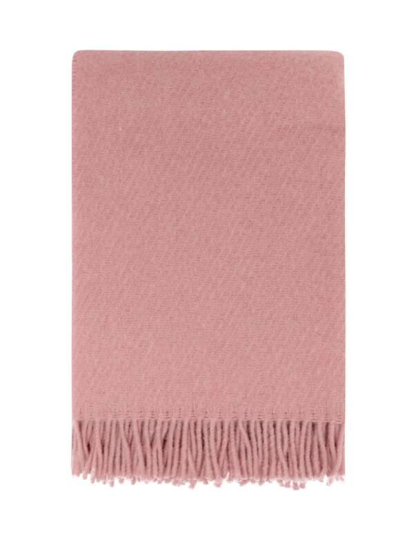 Falketind Ullpledd Varm Rosa 120x180cm