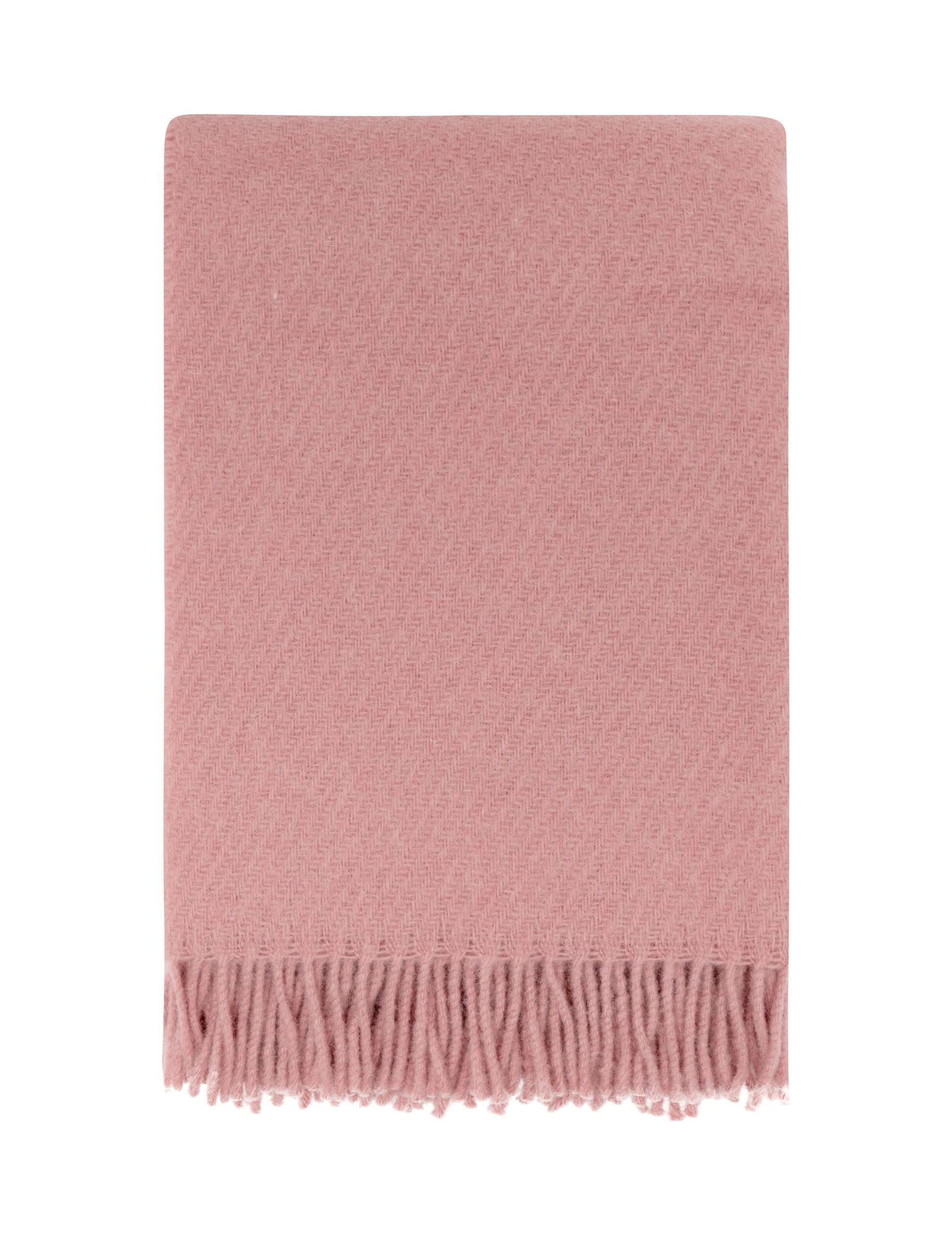 Falketind Ullpledd Varm Rosa 120x180cm - Bilde 2