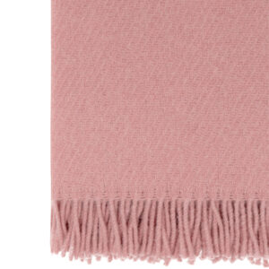 Falketind Ullpledd Varm Rosa 120x180cm - Bilde 3