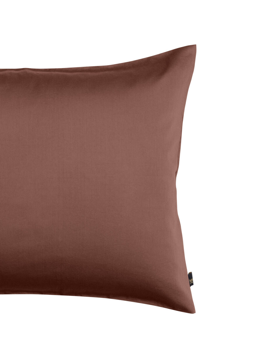 Høie Harmoni Putevar Rødbrun 70x100 – detaljbilde av stoffet