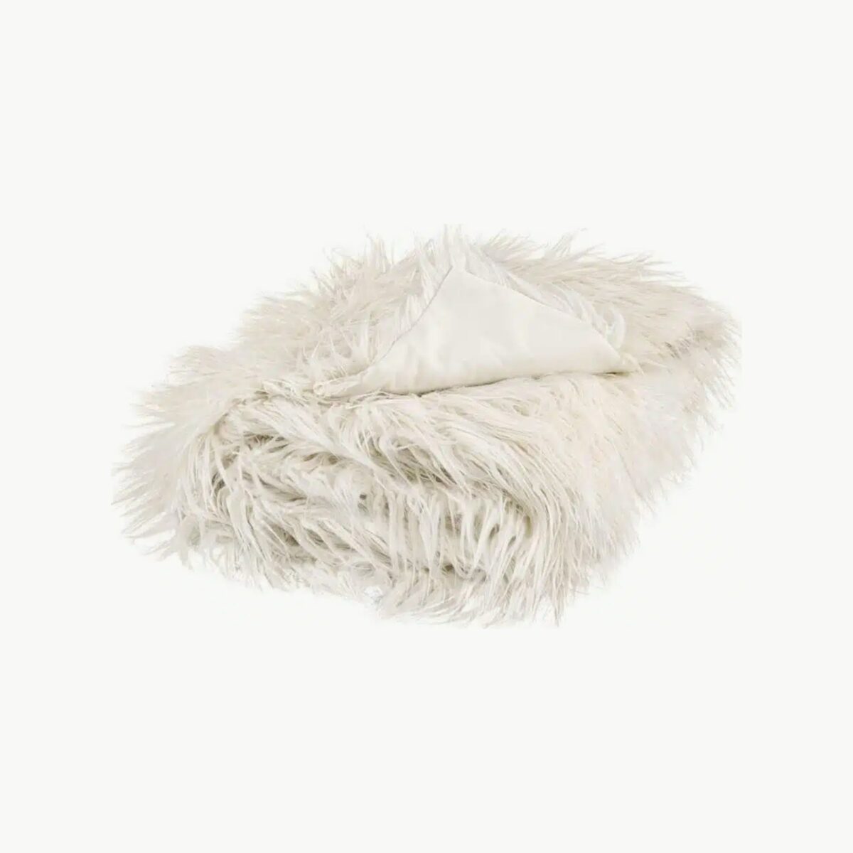 Artwood Mongolian Cream Pledd