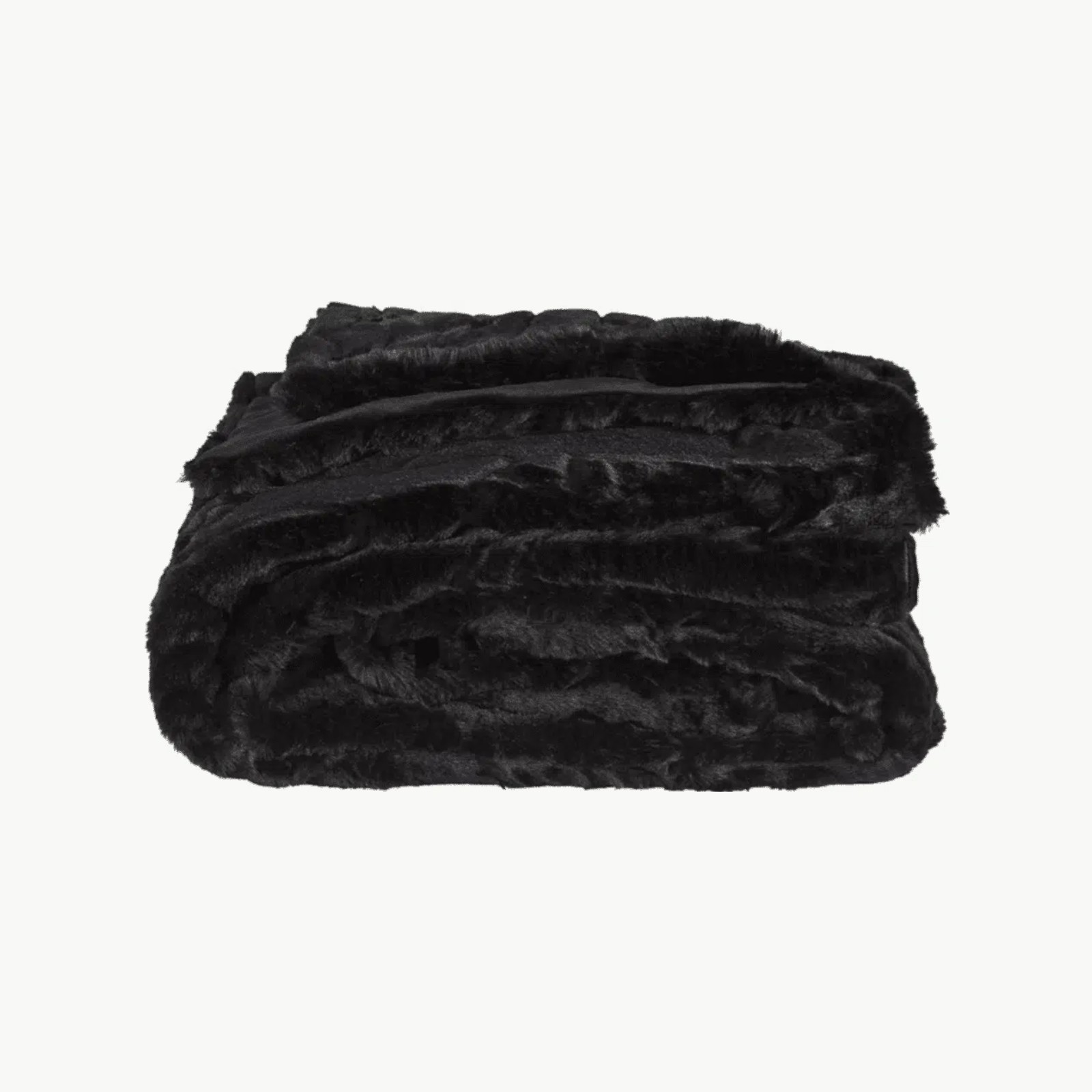 Artwood Celine Solid Black Pledd