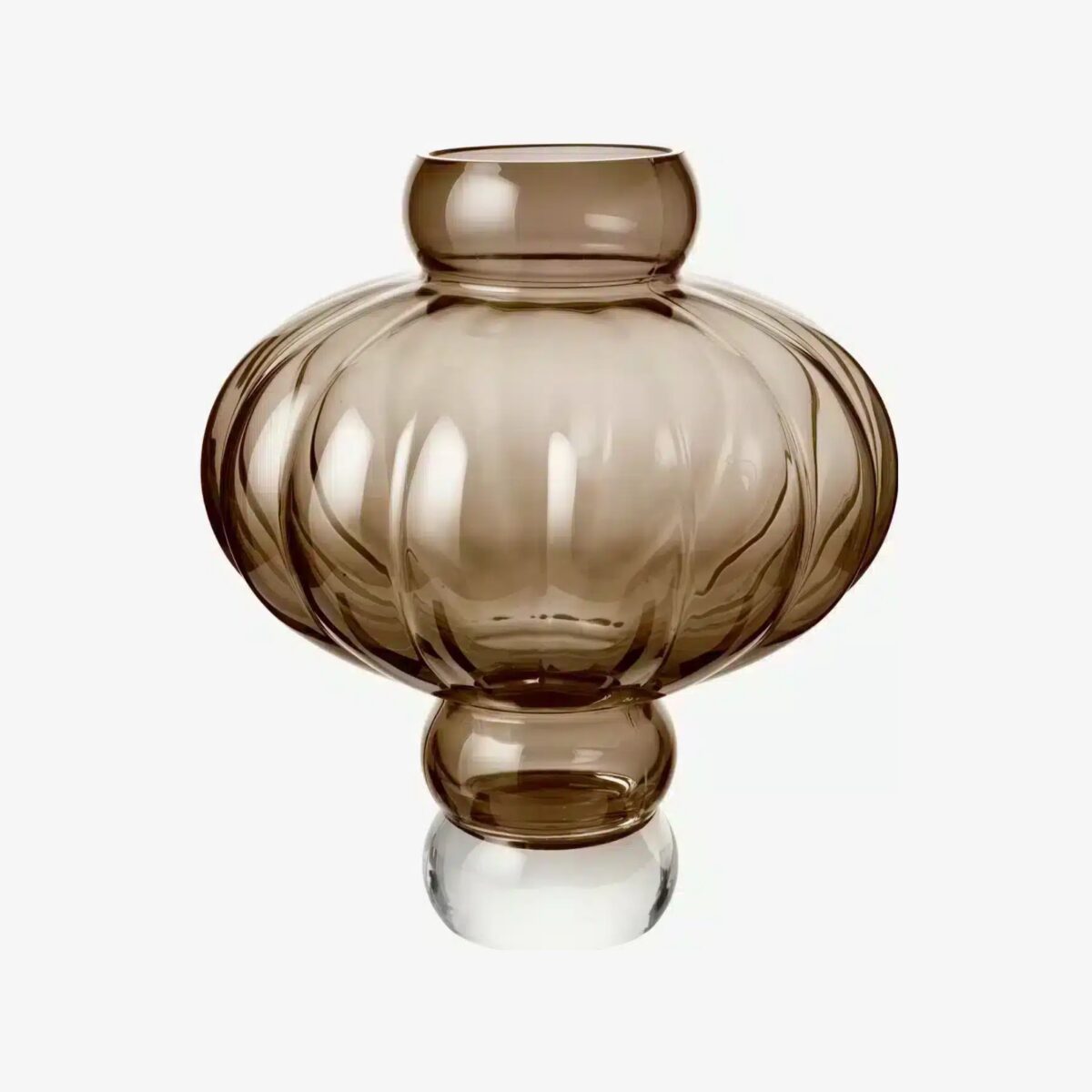 Louise Roe Balloon Vase Smoke H30cm