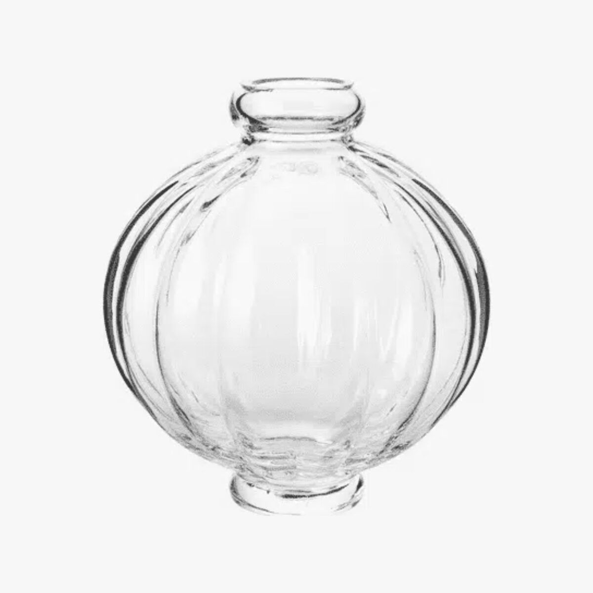 Louise Roe Balloon Vase Clear H25cm