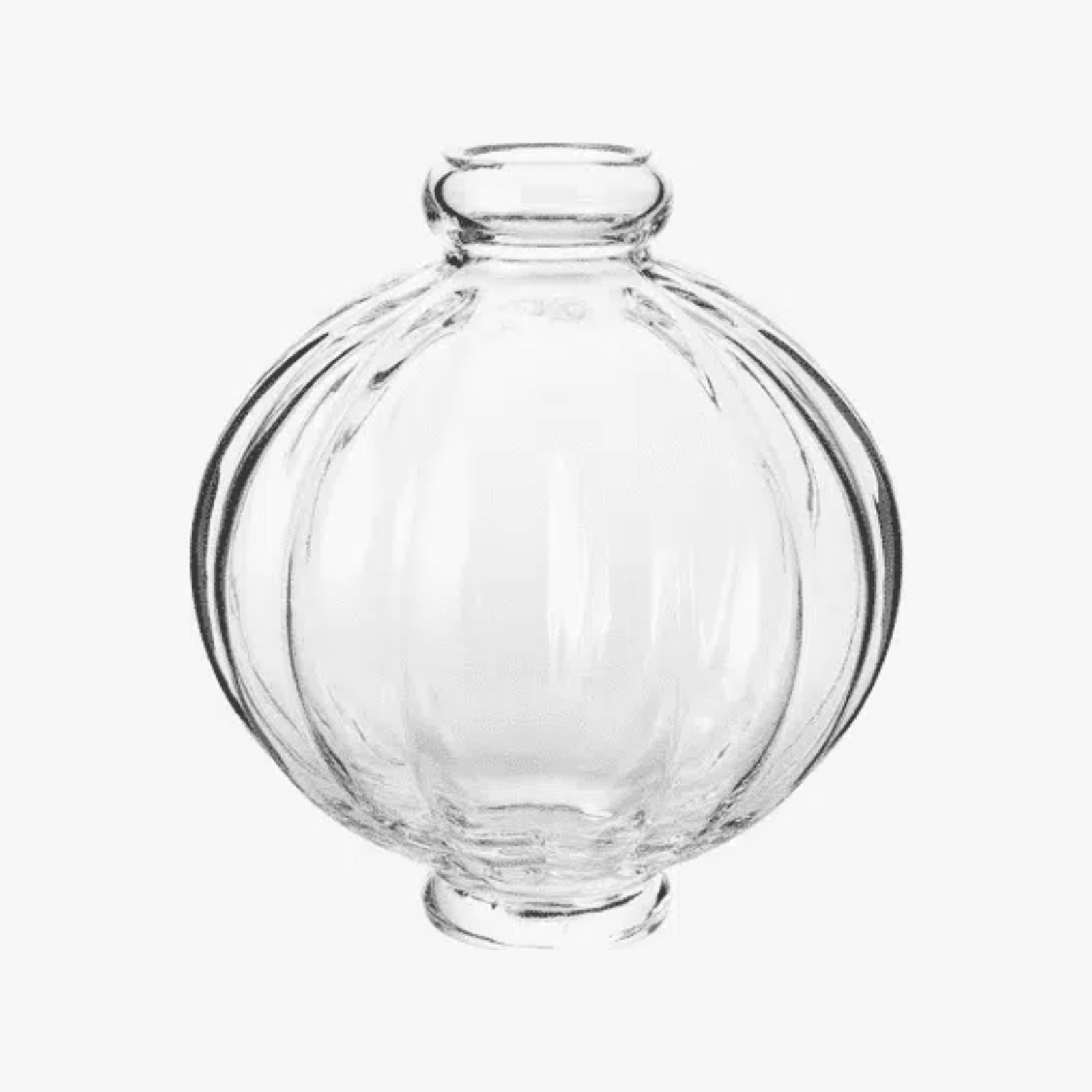 Louise Roe Balloon Vase Clear H25cm