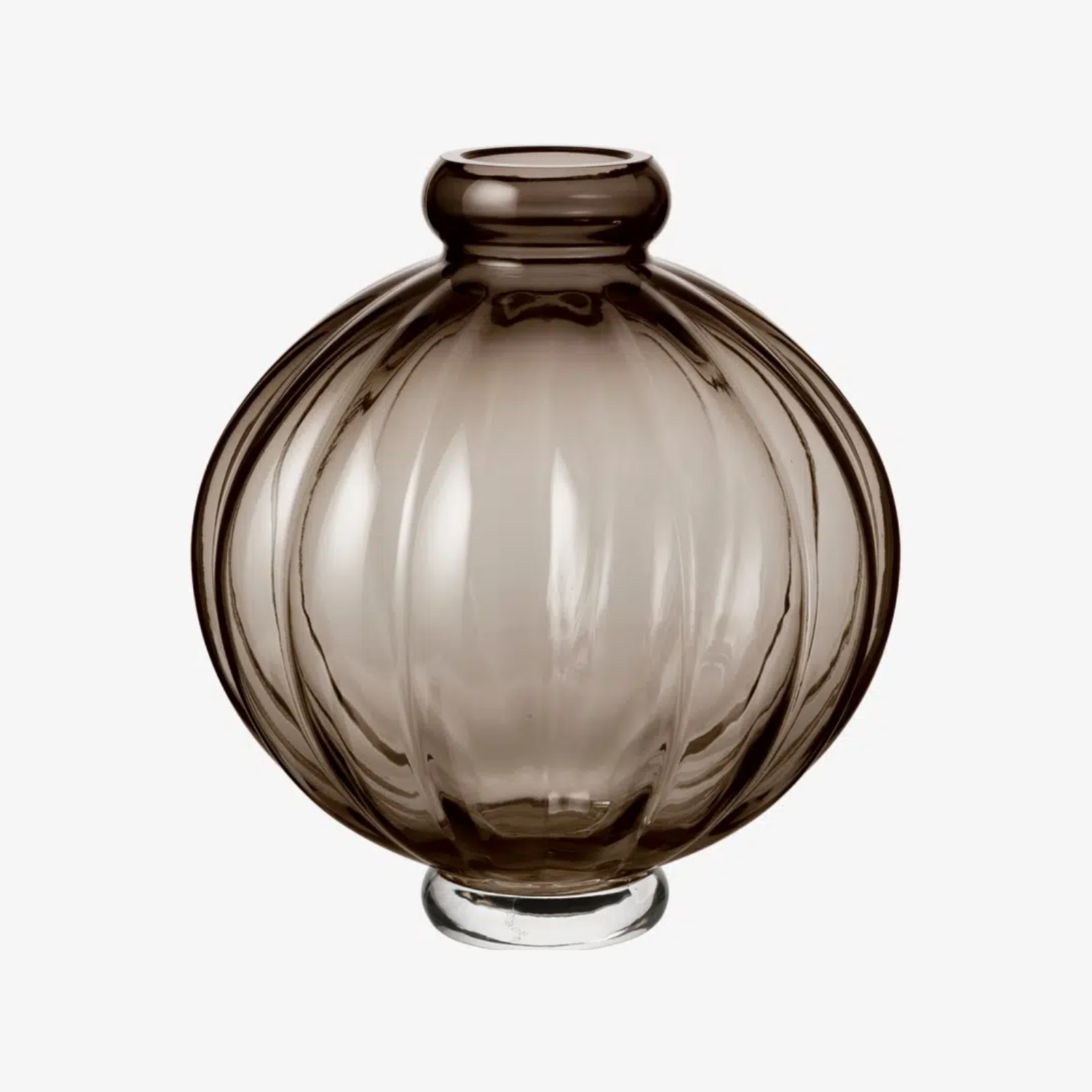 Louise Roe Balloon Vase Smoke H25cm
