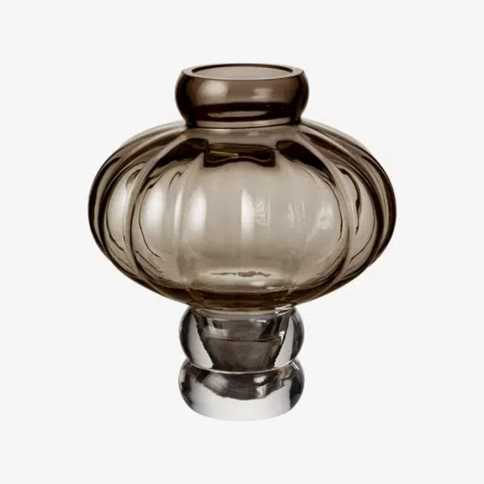 Louise Roe Balloon Vase Smoke H20cm