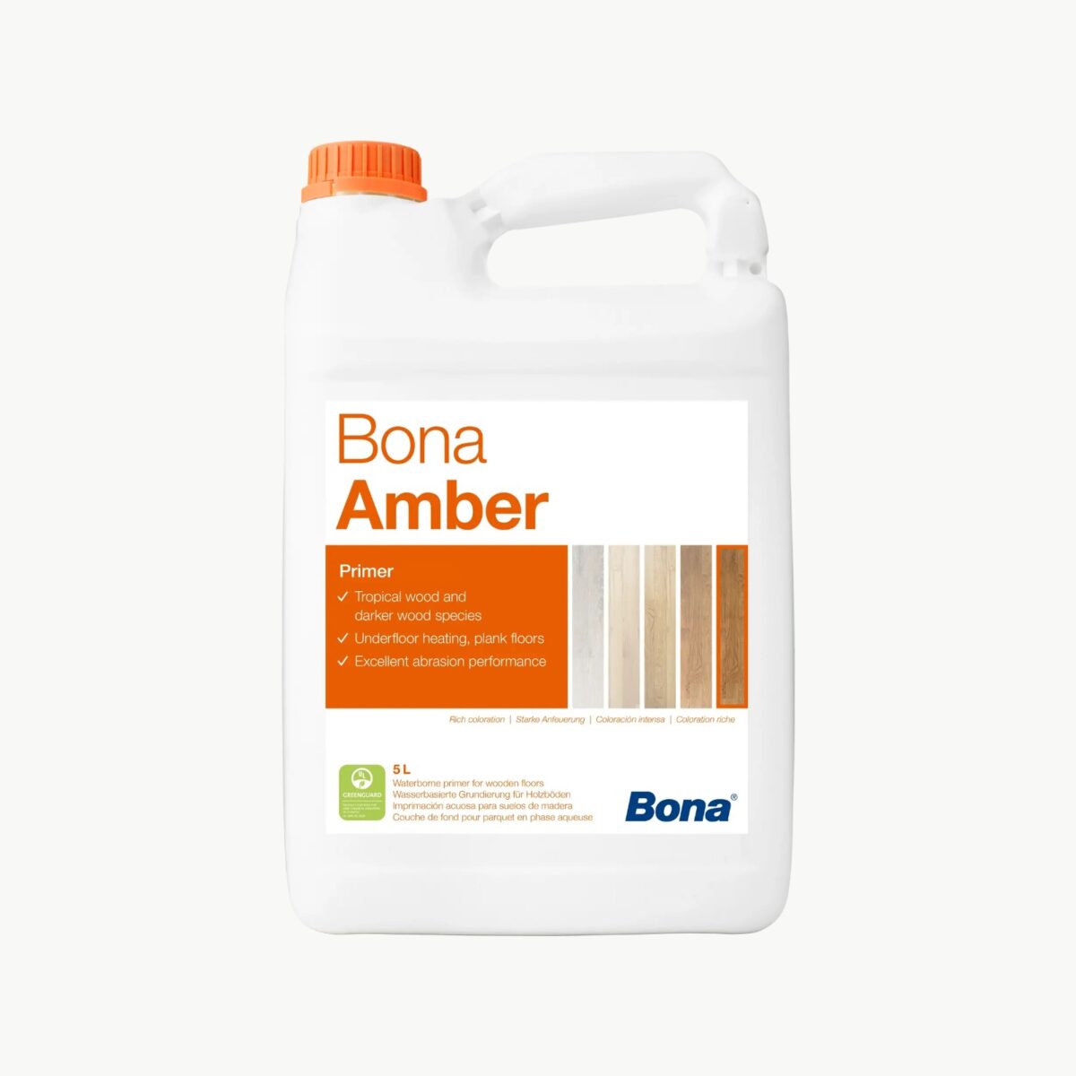 Bona Prime Amber 5L grunning for tregulv
