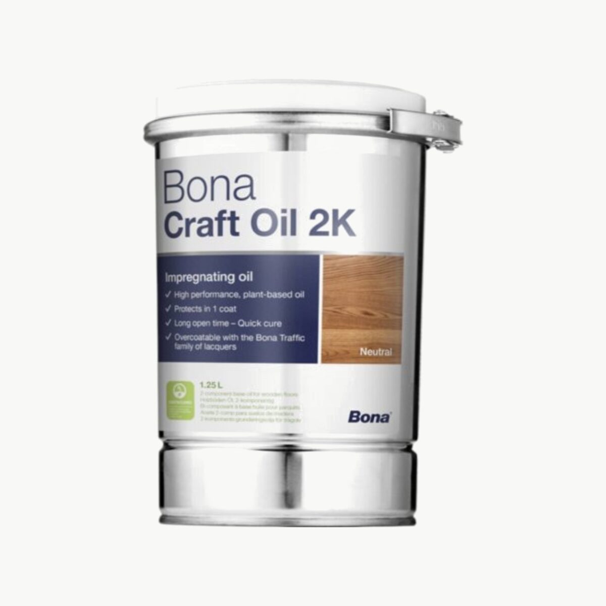Bona Craft Oil 2K Graphite 1,25 L