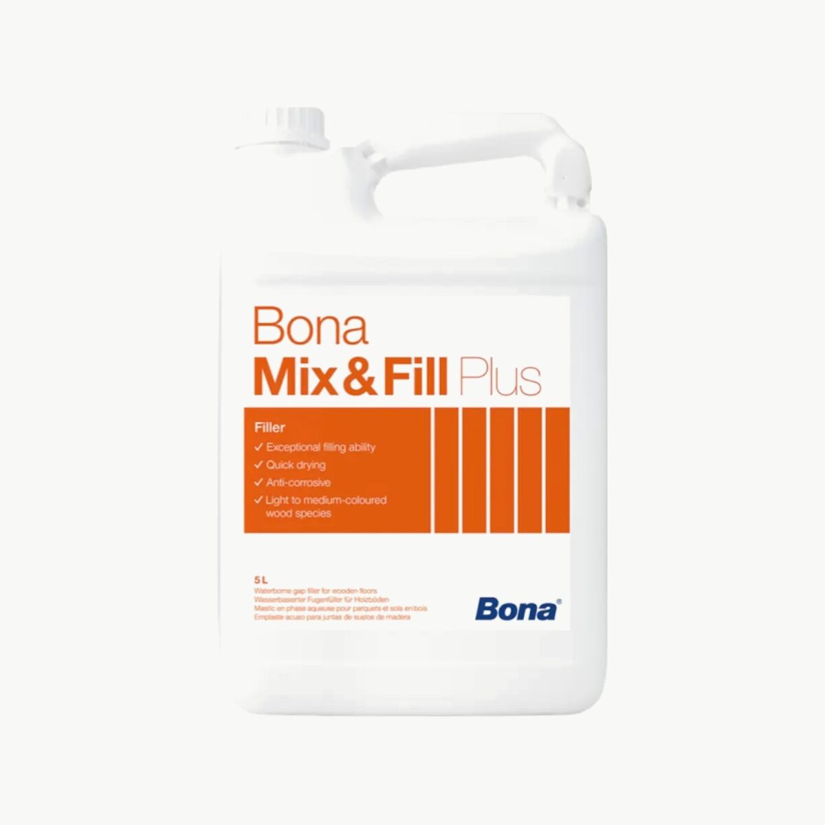 Bona Mix Fill Plus 5L sparkel til tregulv for fuging og utfylling