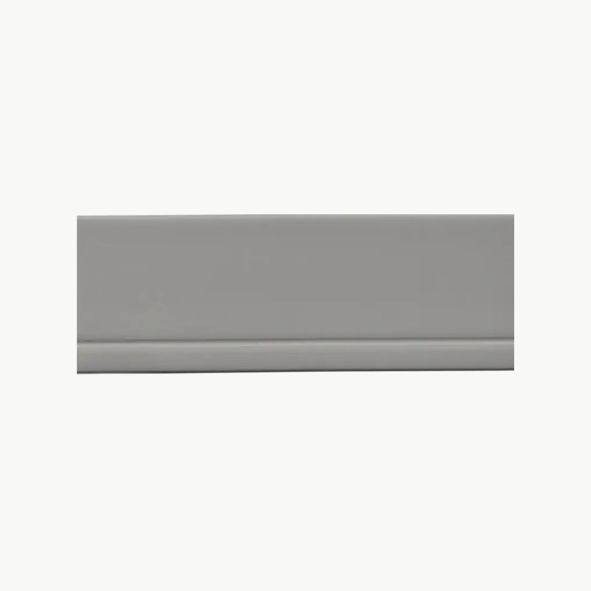Fotlist PVC m/tape 50mm Grå