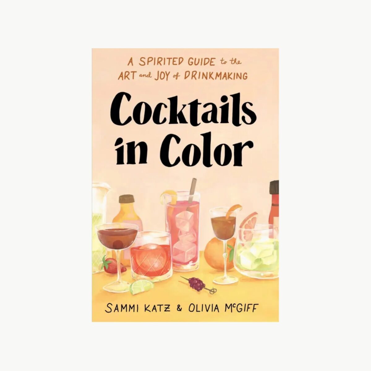 Cocktails in Color bok av Camille Wilson fra New Mags med fargerike drinkoppskrifter