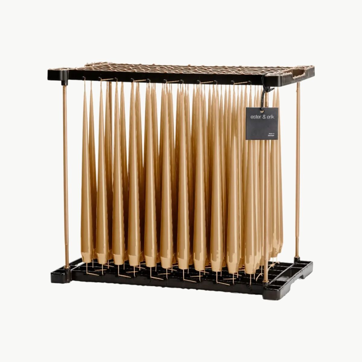 Stearinlys Almond Butter No. 27 – 32 cm Lakkert