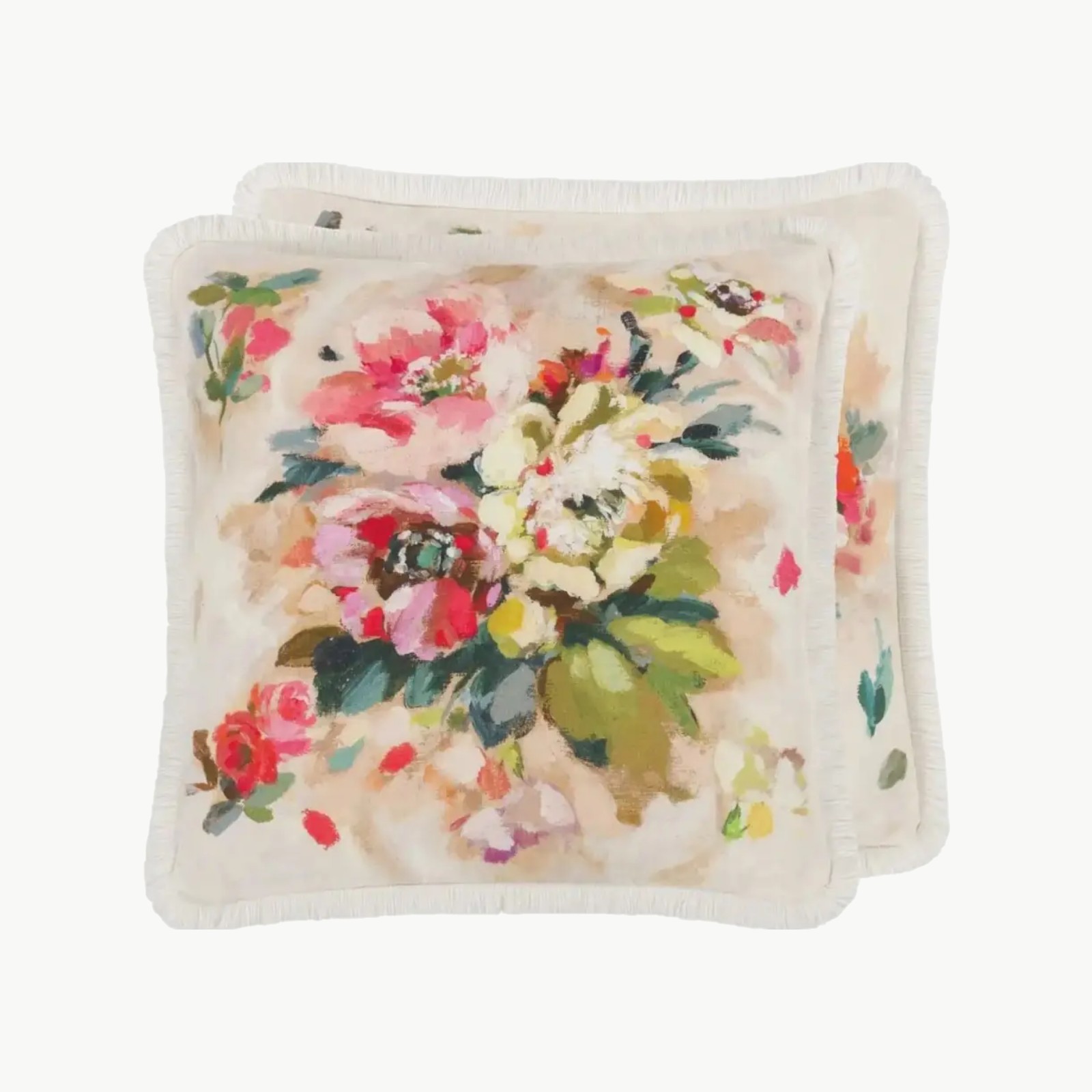 Giardino Di Rose Nasturtium Linen Pute