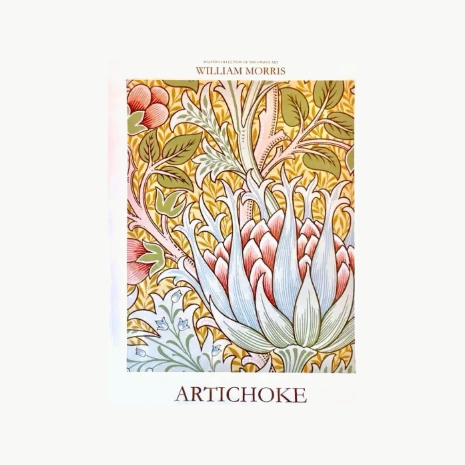 Plakat med motivet Artichoke av William Morris
