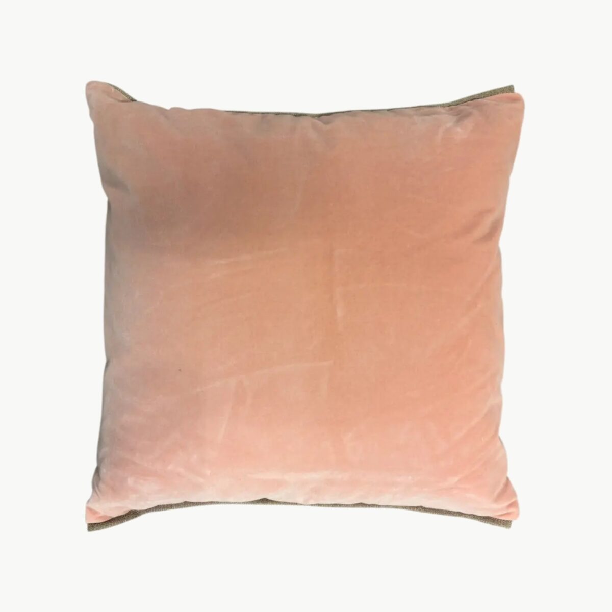 Ferskenrosa Designers Guild pyntepute 48x48