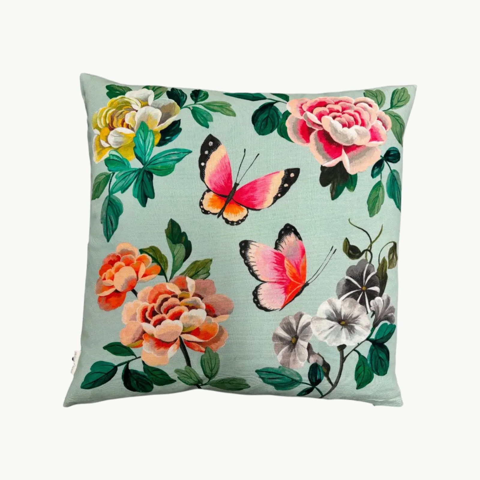 Designers Guild Mira Flores - Duck Egg Pyntepute 25 50x50