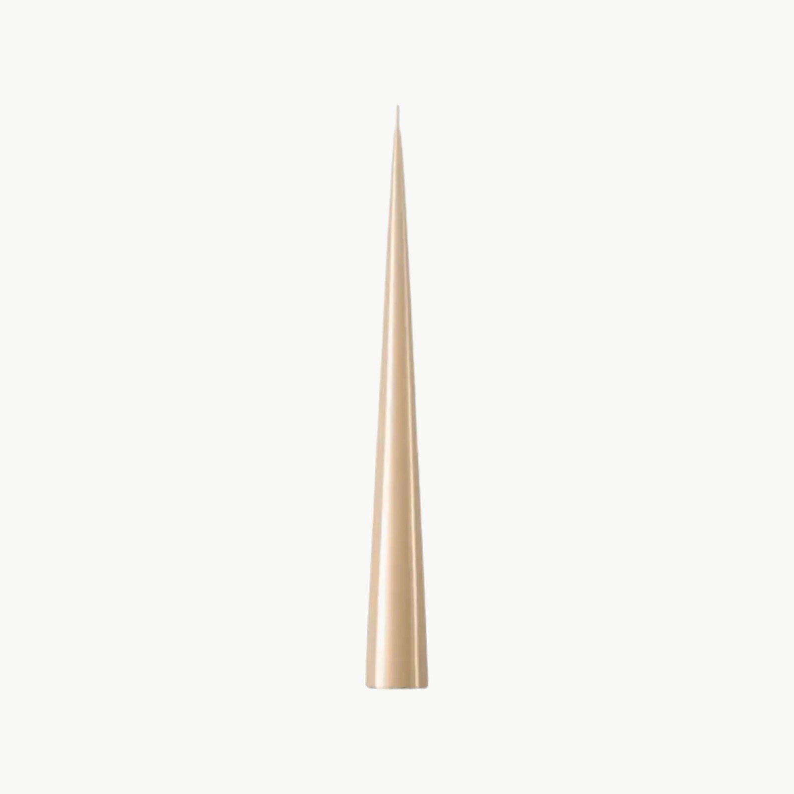Kjeglelys 37cm no. 11 Ice Latte Lakk