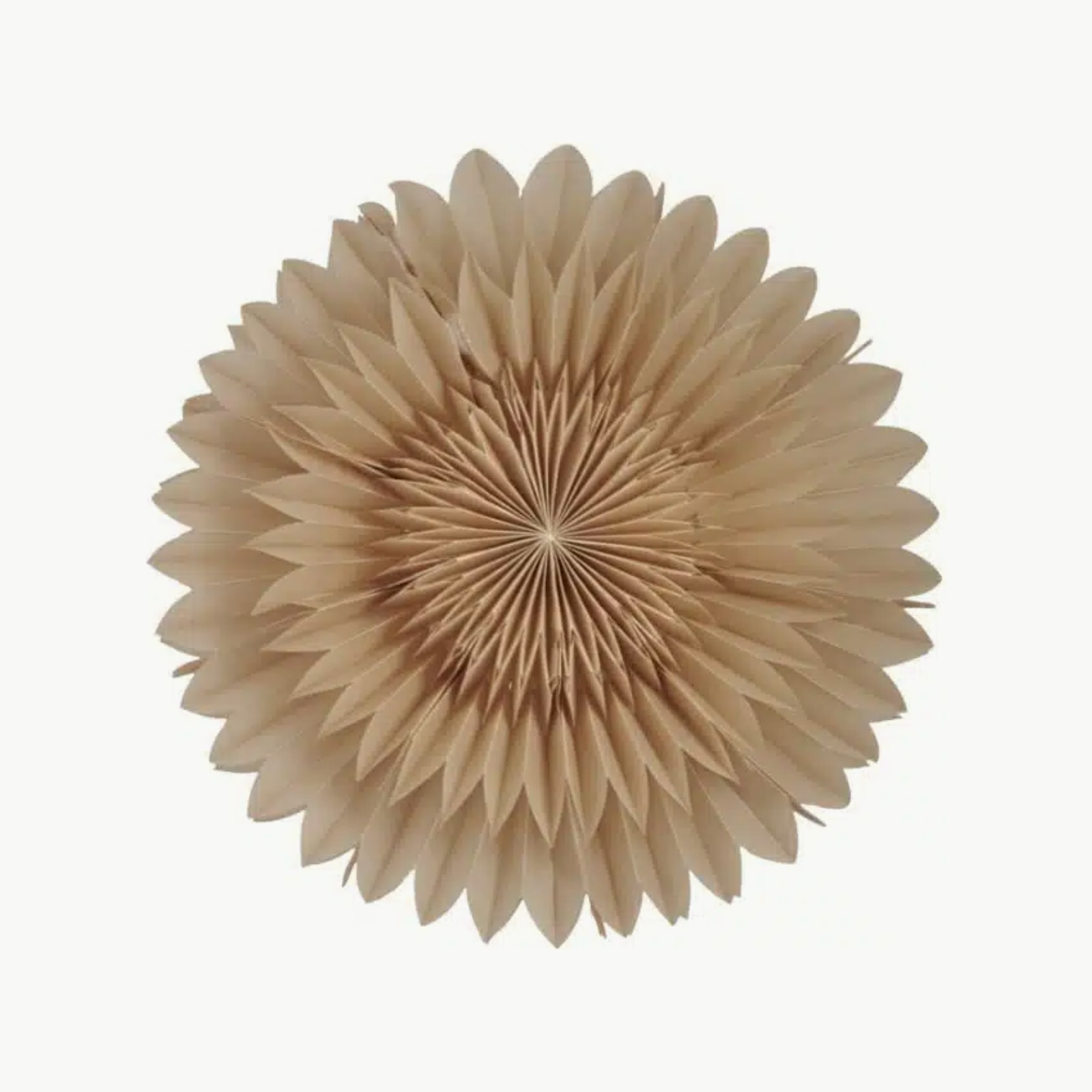 Watt & Veke Lotus Julestjerne Beige 44cm