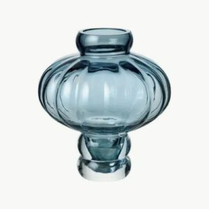 Louise Roe Balloon Balloon Vase Blue H20cm