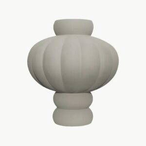 Louise Roe Balloon Vase 03 Sanded Grey 40cm