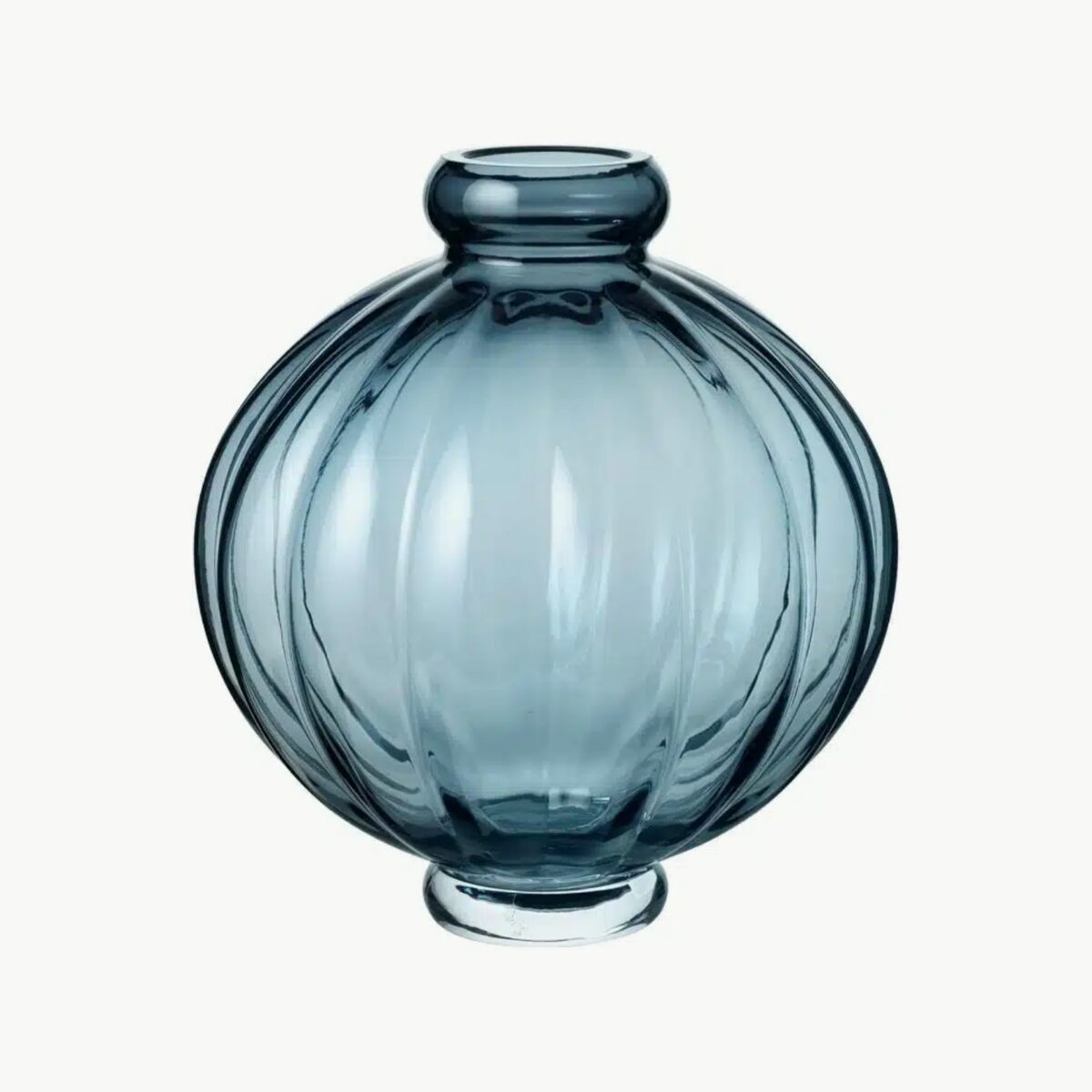 Louise Roe Balloon Vase Blue H25cm