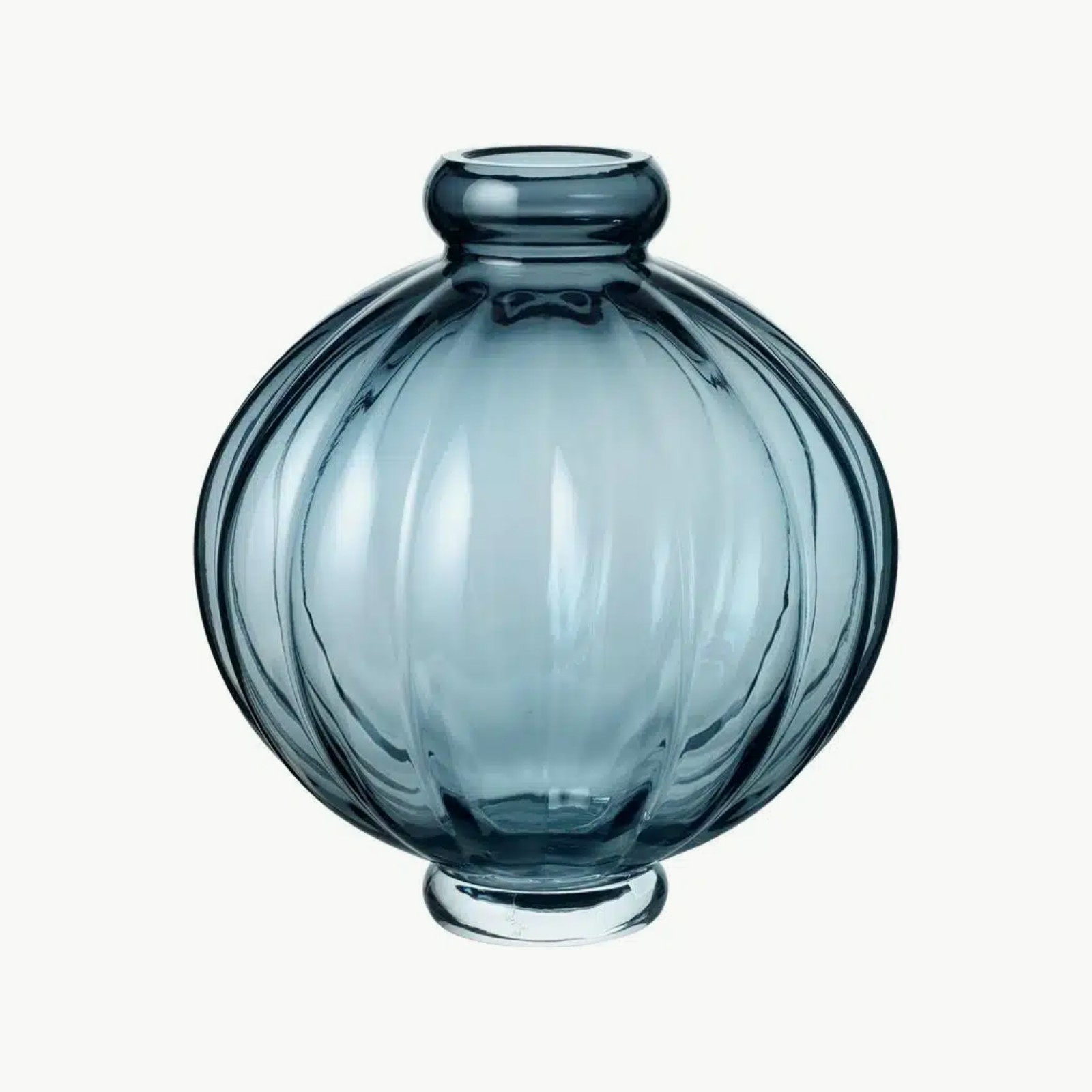 Louise Roe Balloon Vase Blue H25cm